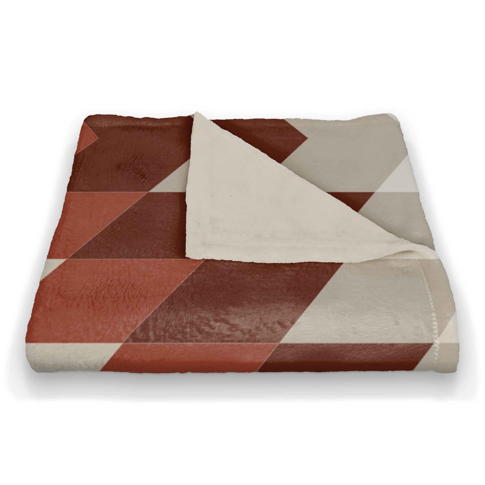 Pink Zig Zag 50" x 60" Coral Fleece Blanket